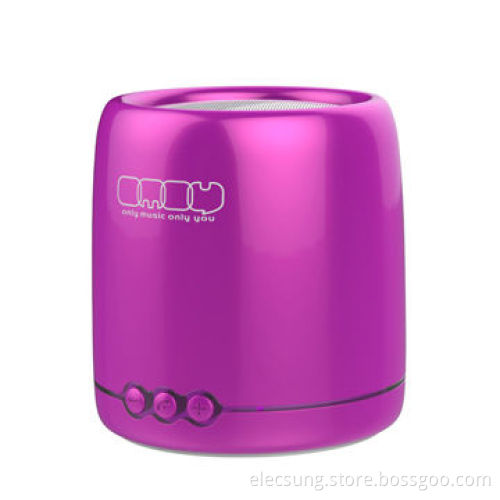 Portable Mini Bluetooth Speakers, Handsfree, Powerful Bass, Illuminated Surface